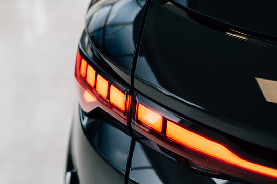 Taillight of a new car