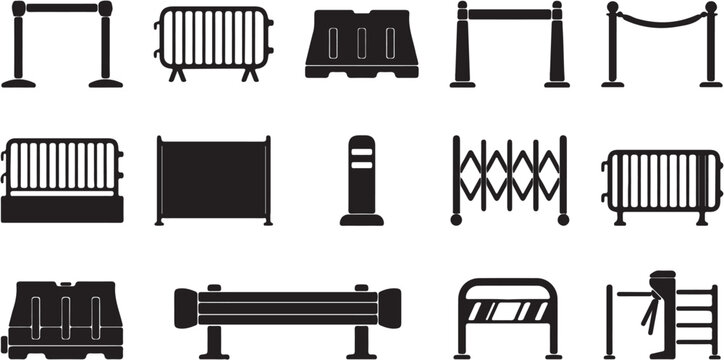 Various metal fence and gate designs.