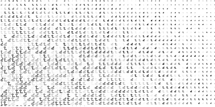 Question mark seamless pattern. Repeating interrogation patern. Hand drawn black simple icon on white sample background. Repeated modern wallpaper for design prints. Repeat swatch.