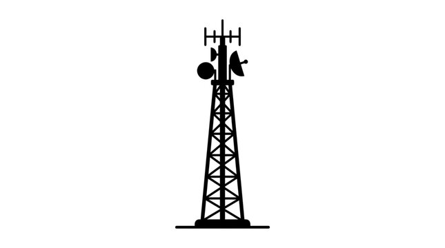 Cellular Tower Communication Structure.