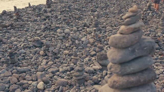 Cinematic drone footage of Teide National Park featuring volcanic landscapes, lava fields, rugged mountain scenery, and breathtaking aerial views of Tenerife.