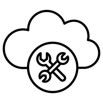 Service work icon vector. Technical maintenance Illustration sign. Repair symbol. Fix logo.