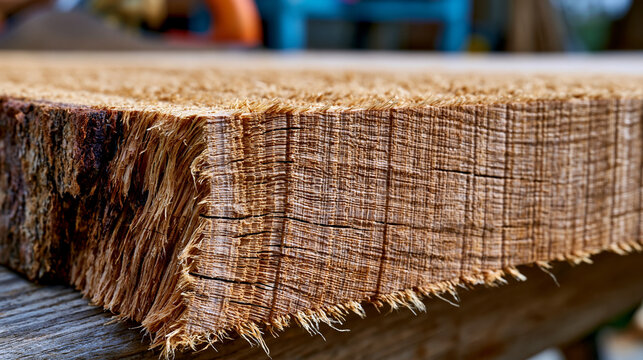 Hand sawn oak dovetail tail board, saw kerf marks crisp across grain, traditional cabinet construction detail macro, fine furniture joinery precision close, hardwood timber surface texture, workshop