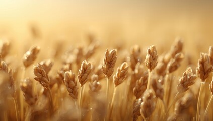 Obraz premium Enzyme driven starch conversion in germinating barley used for sweet Korean beverage