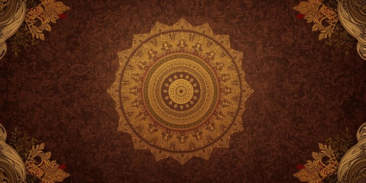 Harvest Festival Kaamatan cultural concept background featuring symbolic artwork and copyspace