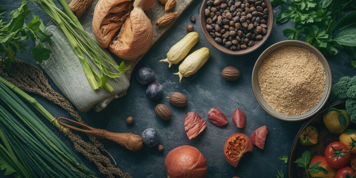 Foods abundant in nutrients that support progesterone production and hormone stability