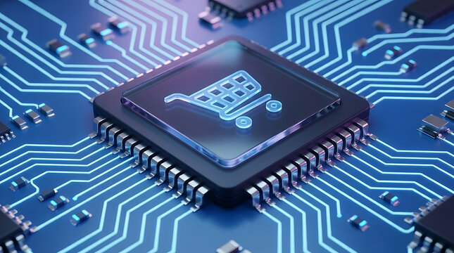 Revolutionizing digital commerce with advanced microchip technology for secure online transactions