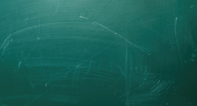Green chalkboard background with ample copy space for writing