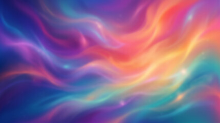 Obraz premium Gradient Abstract neon colored liquid waves for modern creative design projects, fluid, texture, vibrant, digital, wallpaper