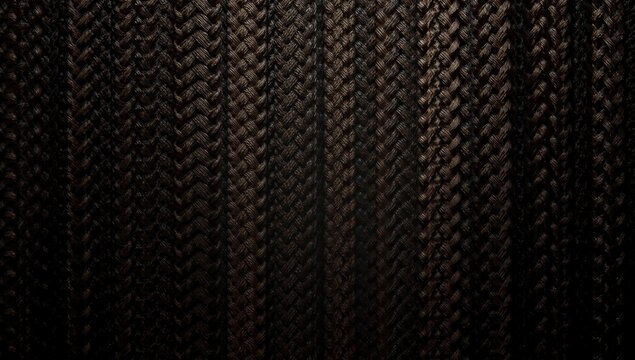 Detailed braided strap material background with copy space for belts and slings