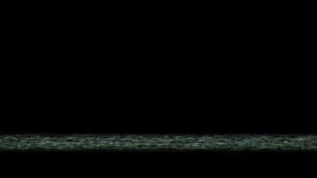 Analog glitch noise texture transition for texture video editing