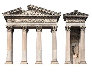 Obraz premium Antique Temple Columns.