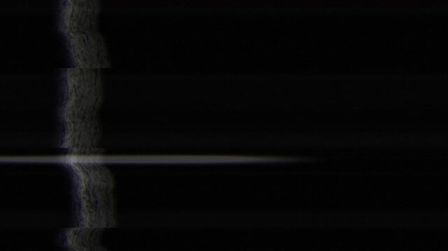 Analog glitch noise texture transition for overlay video editing