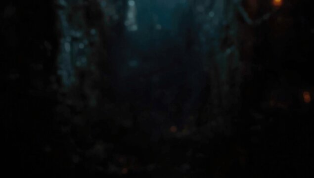 Dark abstract background evoking a blurred dungeon enigma