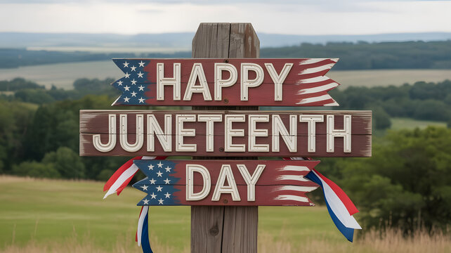 Juneteenth Freedom day design, June 19, card, banner, poster, background vector design for African American Independence Day event, web banner, ads, blog, flyer, created with generative ai