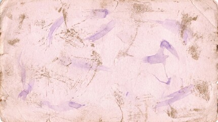 Fototapeta premium junk journal watercolor paper, Vintage Watercolor Journal, Vintage Pastel Pink Light Texture Background
