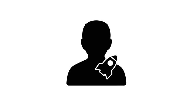 Silhouette of a Person.