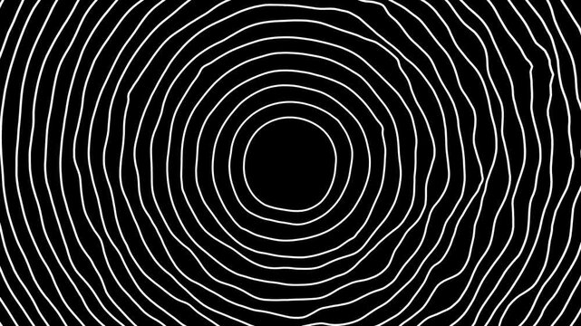 Abstract Back Background Loop Motion with Detailed Circular Wave Patterns Creating a Captivating and Futuristic Visual Effect, Ideal for Graphic Design, Presentations, Digital Art, and Creative Media 