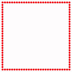 Fototapeta premium Simple Red Apple Illustration Pattern 