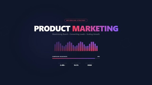 Digital Data Visualization with Futuristic UI and Graphs on Dark Background