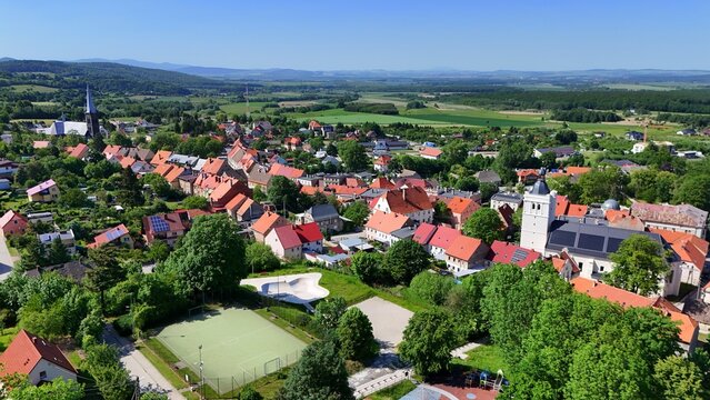 Miasto Złoty Stok, Dolny Śląsk, Polska, Europa
