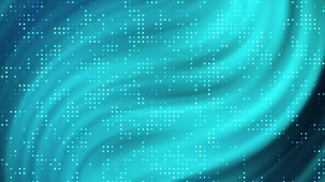 dark blue and cyan gradient background wave light square pixel digital texture. Suitable for website banners, social media graphics, digital designs. 