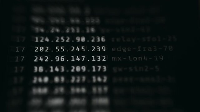 Network trace from a traceroute command