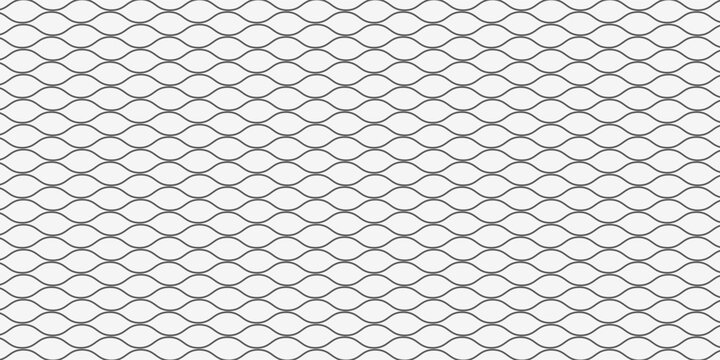 Curved net pattern. Seamless design for sportswear or equipment like soccer goals, volleyball nets, basketball hoops, hockey nets, and athletic gear