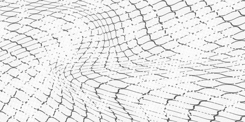 Curved net pattern. Seamless design for sportswear or equipment like soccer goals, volleyball nets, basketball hoops, hockey nets, and athletic gear © Uddin