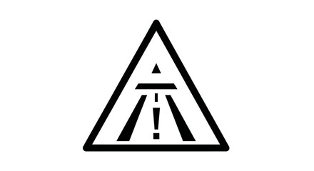 Road Warning Sign © Muhammad