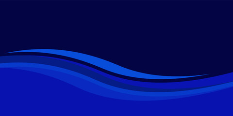 Fototapeta premium Vector blue line background curve element with purple space for text and message design eps 10.
