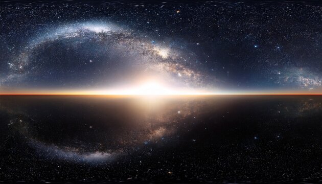 Space Sperical Hdri 360 Hdri Stars Background Skybox