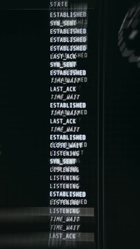 List of TCP connection states