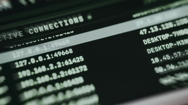 Technical networking information from a command-line interface