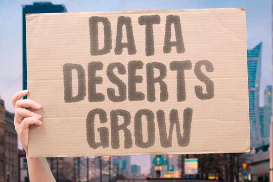 "Data Deserts Grow" Coverage gaps expand faster than infrastructure investment. DATA. DIGITAL. DIVIDE. INFRASTRUCTURE. GAP.