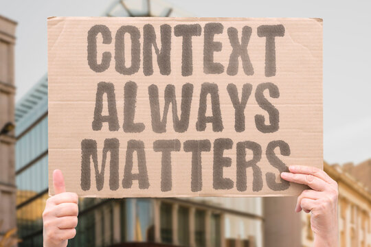 "Context Always Matters" Stripped facts mislead even informed audiences. CONTEXT. TRUTH. MISINFORMATION. DIGITAL. MEANING.