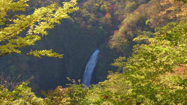 みやぎ蔵王三十六景 不動滝・不動尊展望台　Miyagi Zao Thirty-Six Views: Fudo Falls and Fudo-son Observation Deck