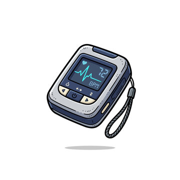 Tiny heartbeat monitor vector il
