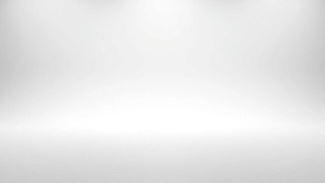 Clean and bright white studio background with soft spotlight illumination for product display and photography