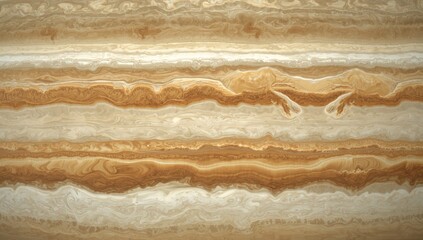 Fototapeta premium Close-up of colorful banded stone surface with natural texture and patterns