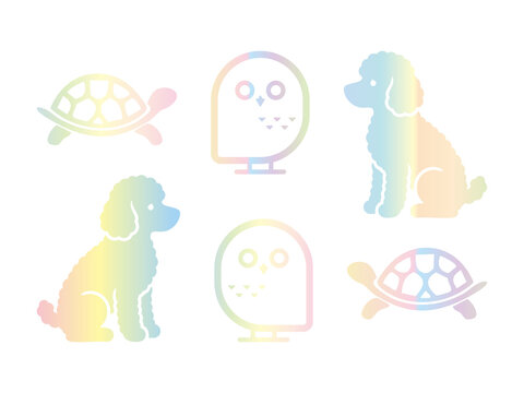 動物アイコンセット73
