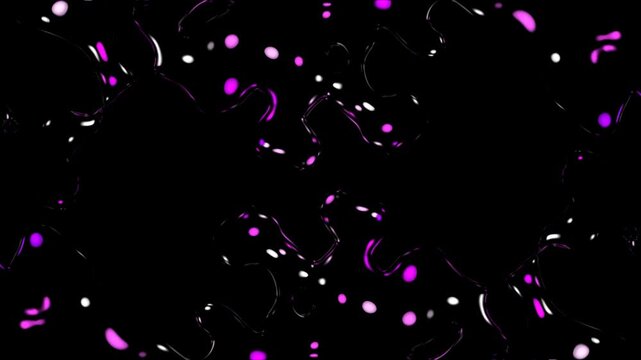 Abstract Glitch Music Waveform Motion Background