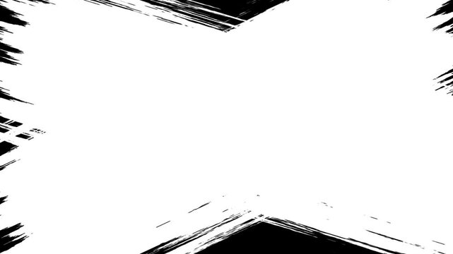 Abstract White Grunge Brush Texture Motion Background Modern Video Animation