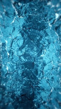 Water Flowing Liquid Patterns Animation Loop
Animation of water cascade fx waves flowing texture background with slow motion liquid patterns streaming seamless looping