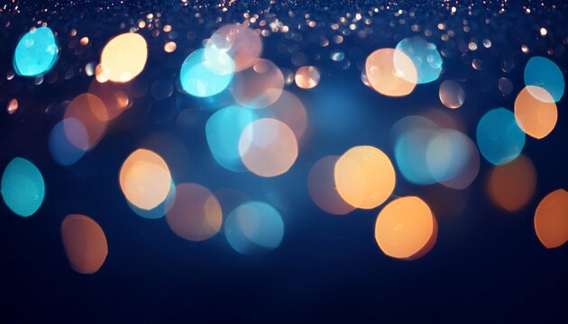 Blur Bookeh Colorful Lights Or Flashes On A Dark Maroon Color Background