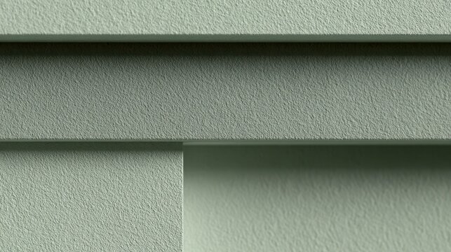 Geometric arrangement of textured surfaces creates subtle architectural depth with soft lighting