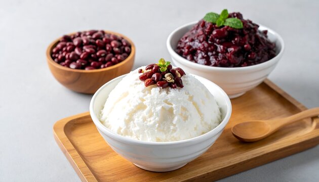 Bingsoo with Red Bean.