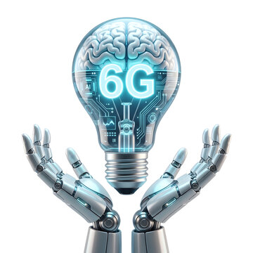World youth skills day futuristic 6G AI technology concept on background.