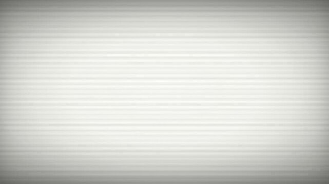 CRT scan lines VHS noise seamless loop animation with vignette effect on white background. 4K animated noise overlay for CRT effects, retro video editing, old film texture, and vintage motion graphic.