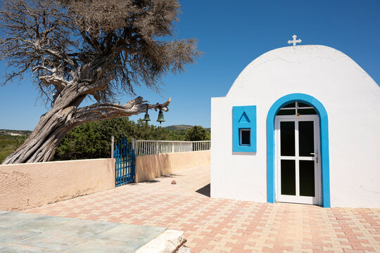 Die  etwas abgelegene Kapelle Agios Theologos an der Westk&uuml;ste der Insel Kos ist eine Sehensw&uuml;rdigkeit